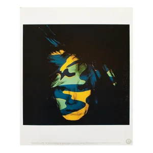 The Andy Warhol Foundation Lithograph After Andy Warhol "Self-Portrait (Camouflage)"