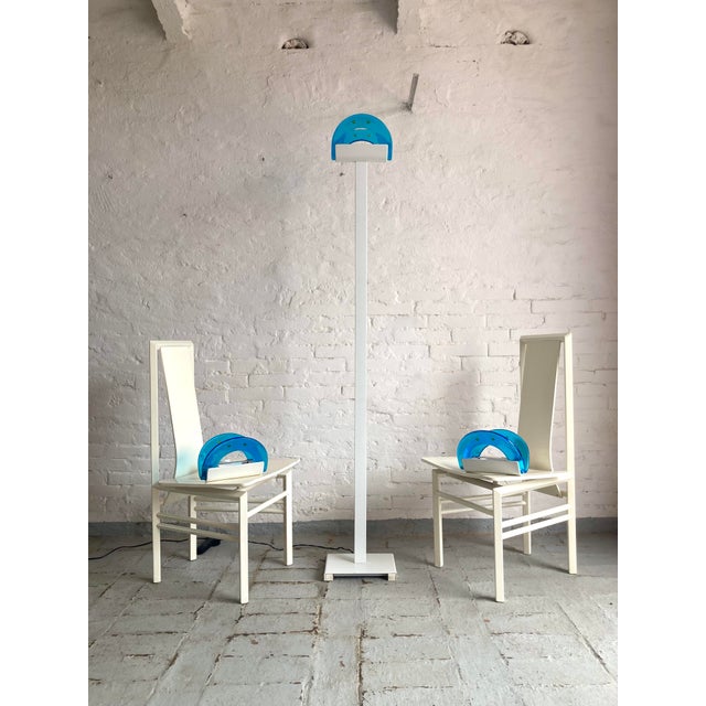 Alba Floor Lamps from Leucos, 1980s, Set of 3 For Sale - Image 16 of 16