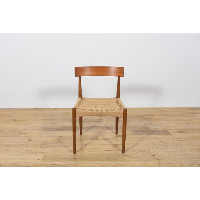 Wood Mid-Century Modern Dining Chairs by Arne Hovmand-Olsen for Mogens Kold, 1960s, Set of 8 For Sale - Image 7 of 18