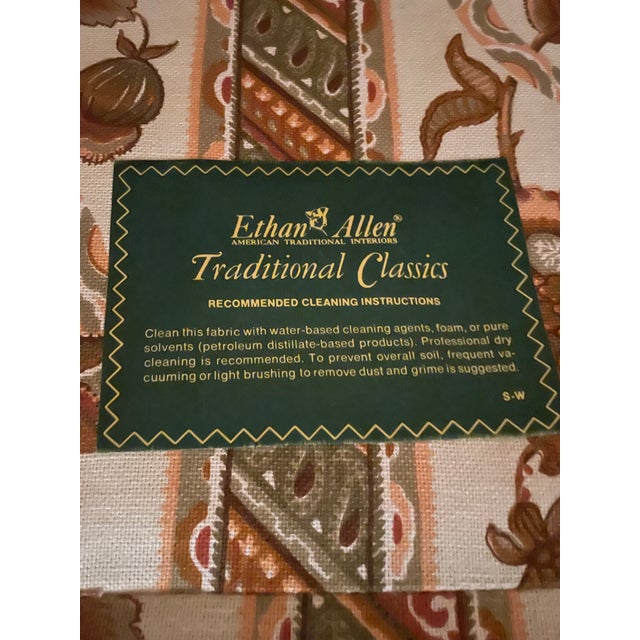 Ethan Allen Vintage Ethan Allen Traditional Sofa - Excellent Vintage Condition For Sale - Image 4 of 4