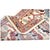 21st Century Afghan Wool Sultanabad 3x12 Ivory, Red, & Blue Handmade Runner Rug #1143661 For Sale - Image 11 of 13
