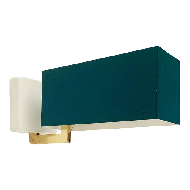 Mid-Century German Minimalist Wall Lamp from Kaiser Leuchten For Sale
