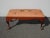 Vintage French Provicial Floral Needlepoint Tapestry Bench W Ball & Claw Feet For Sale - Image 13 of 13