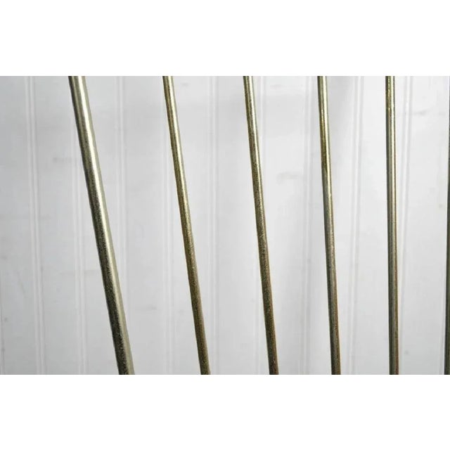 Mid 20th Century Vintage Mid Century Modern Arthur Umanoff Style Metal Dining Chairs - Set of 4 For Sale - Image 5 of 11