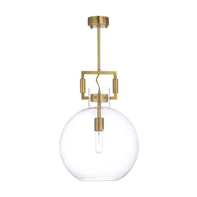 Pendant With Glass Trumpet Design. Clean with a dry cloth