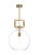 Pendant With Glass Trumpet Design. Clean with a dry cloth