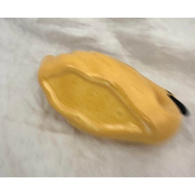 Bauer Vintage Bauer Yellow Swan Small Planter For Sale - Image 4 of 4