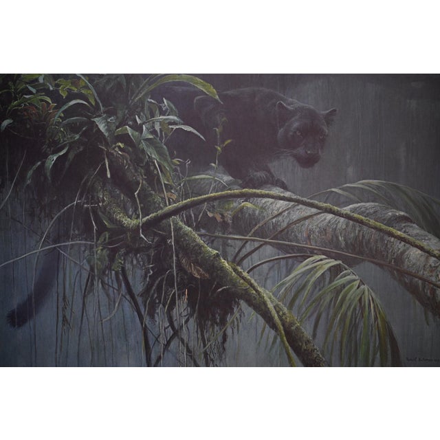 Signed limited edition offset lithograph by renowned Canadian wildlife artist Robert Bateman, titled Shadow of the...