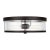 Visual Comfort Chapman & Myers by Visual Comfort Studio Geneva 2-Light Flush Mount in Aged Iron For Sale - Image 4 of 4
