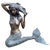 Bronze Mermaid with Conch Shell Fountain Sculpture For Sale - Image 3 of 12