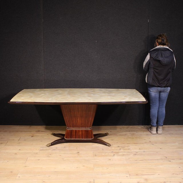 Dining Table from Fratelli Rigamonti, Desio, Milan, 1940s For Sale - Image 4 of 14