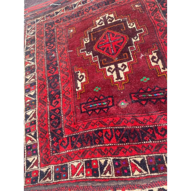 Distressed Khorjin Rug For Sale - Image 12 of 18