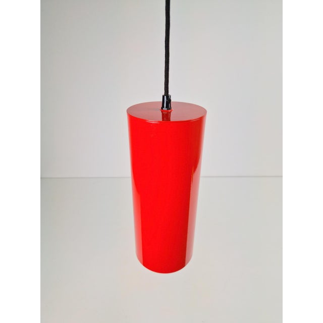 1970s Minimalist Pipeline Pendant Lamps by Ole Pless Jørgensen for Nordic Solar, 1970s, Set of 2 For Sale - Image 5 of 12