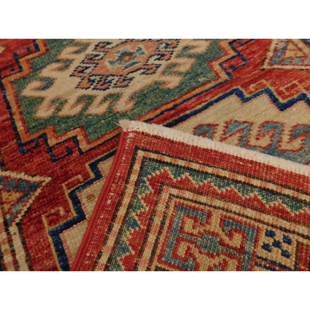 Hand Knotted Pakistan Runner For Sale - Image 11 of 12