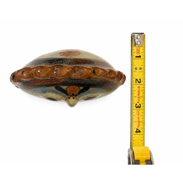 1970s Attributed to Jorge Wilmot – Signed Tonalá Studio Pottery Owl Sculpture, Mexico, C. 1970s For Sale - Image 5 of 9