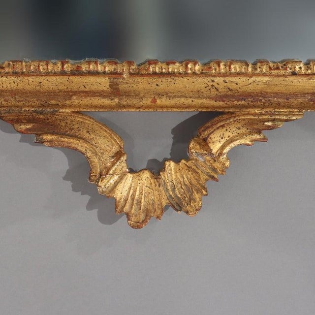 Pair of Antique French Louis XIV Gilt Wood Mirrors C1920 For Sale - Image 13 of 18