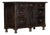 19th Century English Painted Pine Dresser Base For Sale