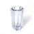 Mid-Century Modern Mid-Century Modernist Strombergshyttan Swedish Faceted Crystal Vase For Sale - Image 3 of 13