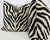 Transitional Clarence House "Boucle Zebre Noir" 22" PIllows-A Pair For Sale - Image 3 of 3