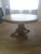 Antique Round Oak Pedestal Dining Table With Claw Feet Dating From the Late 19th to Early 20th Century. For Sale - Image 13 of 14