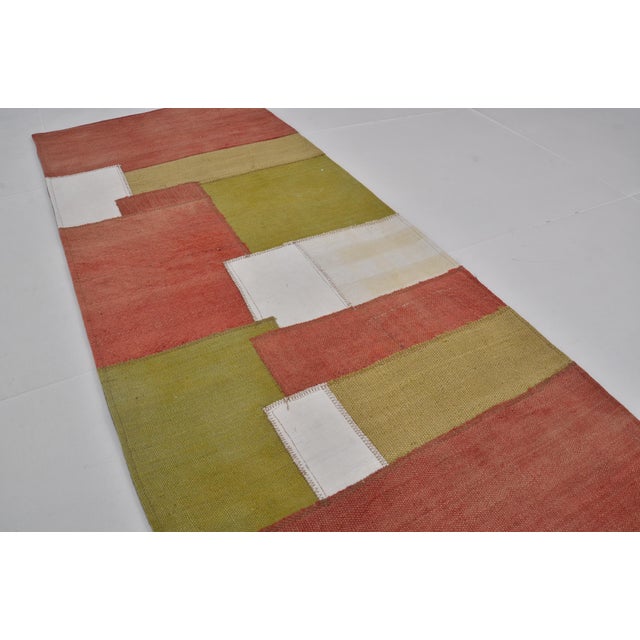 Vintage Anatolian Kilim Runner For Sale - Image 9 of 10