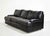 Hancock & Moore Vintage Black Leather 3 Seater Sofa by Hancock and Moore For Sale - Image 4 of 12
