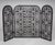 American Vintage Adjustable Fireplace Screen For Sale - Image 4 of 6