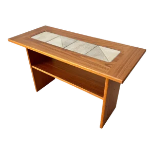 Vintage Mid Century Danish Modern Console Table by Gangso Mobler Denmark.