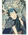 Mid 19th Century 1865 Meiji Japanese Kabuki Actors Woodblock Prints Set of Seven New Year Poems Antique Samurai Signed Snowy Landscape Set of 7 For Sale - Image 5 of 16