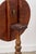 Wood 18th Century Georgian Mahogany Tilt Top 25.5" Round Table For Sale - Image 7 of 9