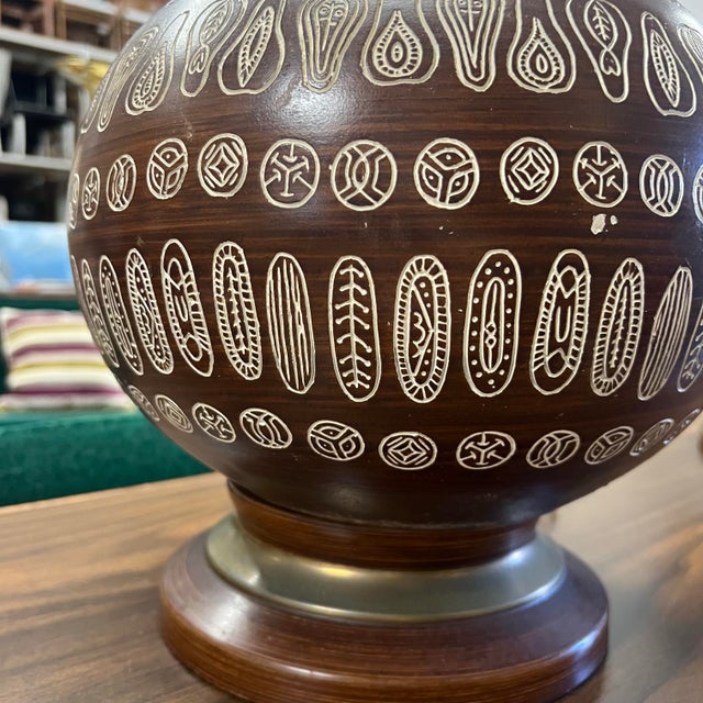 1960s Bitossi Style Table Lamps - A Pair. For Sale - Image 11 of 12