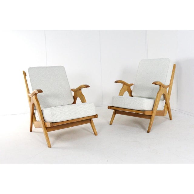 Nederweert Armchair in Oak For Sale - Image 13 of 16