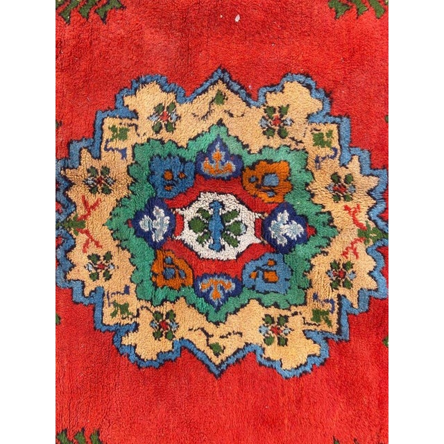 Vintage Moroccan Rabat Rug, 1950s For Sale - Image 9 of 15