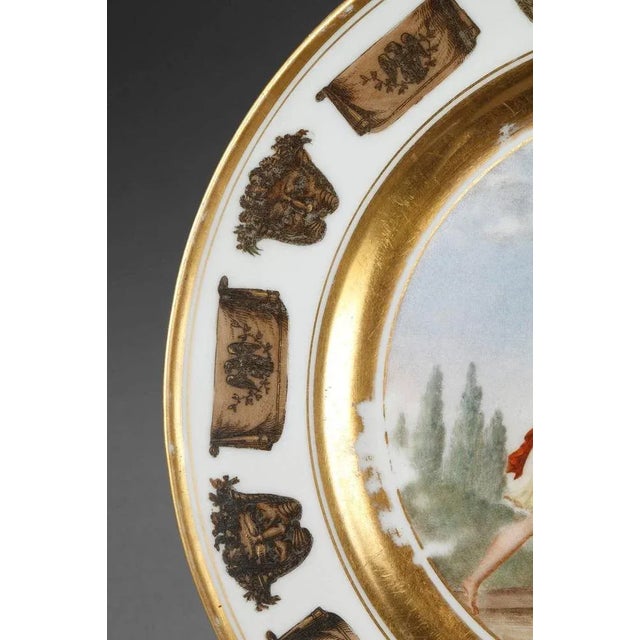 Empire Plate by Athanase Marie Martin for Coquerel & François Antoine Legros For Sale - Image 4 of 6