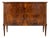 Biedermeier French Polished Walnut 2-Drawer Commode, Germany, 1850 For Sale
