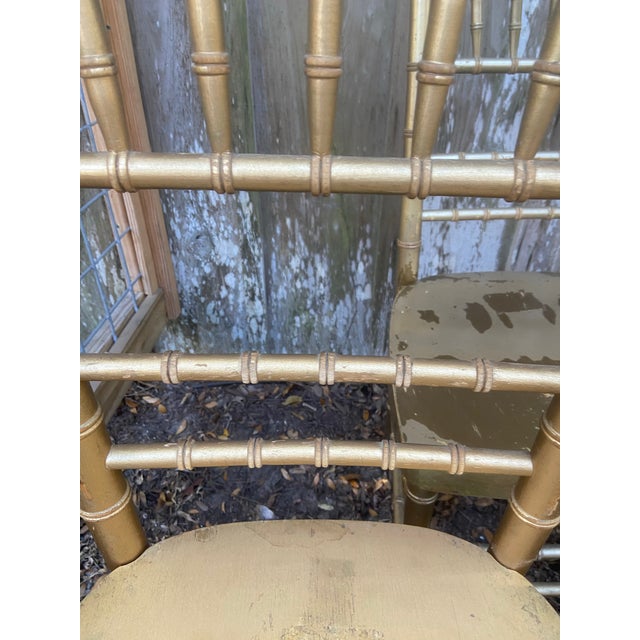 Vintage Shelby Williams Chiavari Chairs - Set of 4 For Sale In Savannah - Image 6 of 11