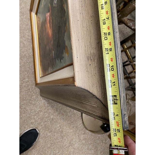 1980s Ernesto Zepeda Framed Oil on Canvas Patrick O'Hara Mountain Man