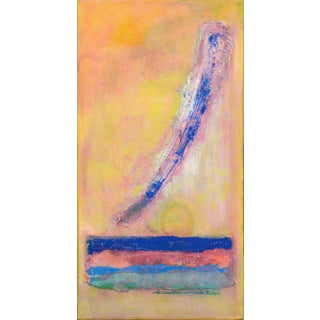 R. Curtiss Williams Abstract" #007" Pastel Toned Acrylic on Canvas 2006 For Sale