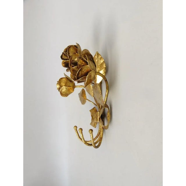 Small Florentine Style Wall Hook, 1970s For Sale - Image 4 of 12