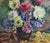 Dzidra Bauma, Asters, 1990, Watercolor, in Good conditions. Designed 1990 to 1999 This piece has an attribution mark, I am...
