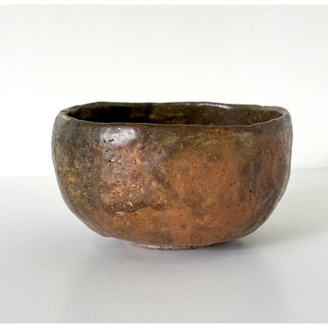 Japanese Chawan Tea Bowl by Tannyu 10th Raku Edo Period For Sale - Image 13 of 15