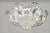 Vintage Victorian Silver Plated Handkerchief Candy Dish Fruit Bowl with Berry Design. Circa Mid 20th Century....