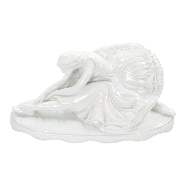 German Porcelain Ballerina, Rosenthal Selb-Bavaria, Circa 1920 For Sale