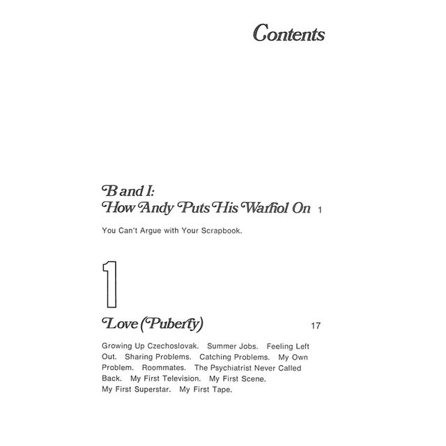 1970s "The Philosophy of Andy Warhol (From a to B & Back Again)" 1975 (Inscribed) For Sale - Image 5 of 7