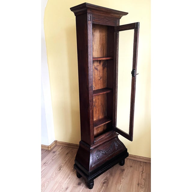 Oak Display Case, 1920s For Sale - Image 17 of 18