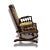 Traditional Early 1900s Antique Hunzinger Platform Rocker For Sale - Image 3 of 6