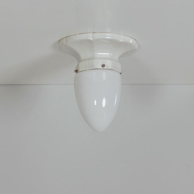 Vintage Art Deco Ceiling Light, 1930s For Sale - Image 3 of 8