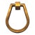 Baker Large Pull Honey Bronze For Sale