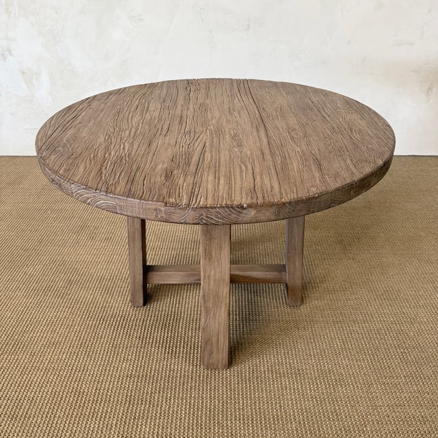 Hana Dining Table Natural 42″ For Sale - Image 9 of 17