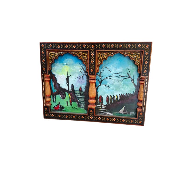 Antonio Berté, Various Scenes, 1980, Paintings, Framed For Sale - Image 9 of 13